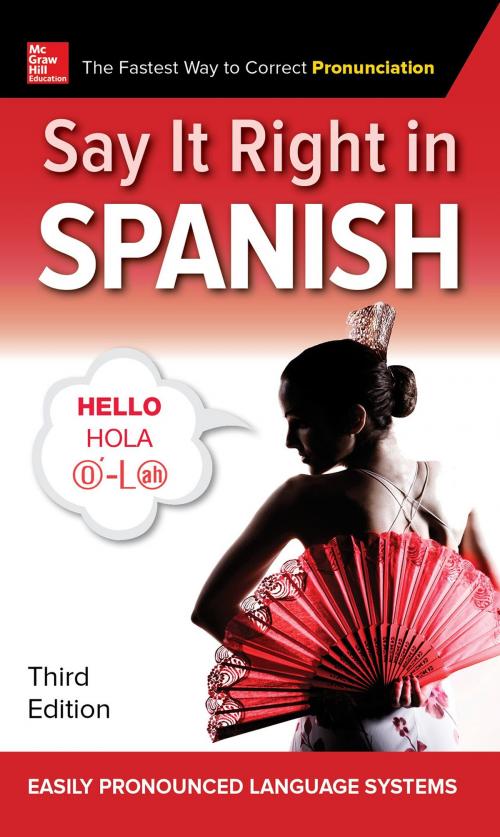 Cover of the book Say It Right in Spanish, Third Edition by EPLS, McGraw-Hill Education