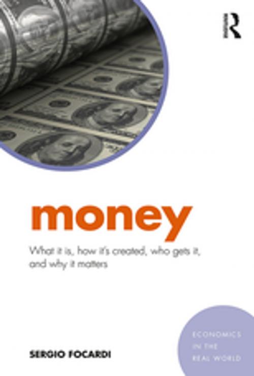 Cover of the book Money by Sergio M. Focardi, Taylor and Francis