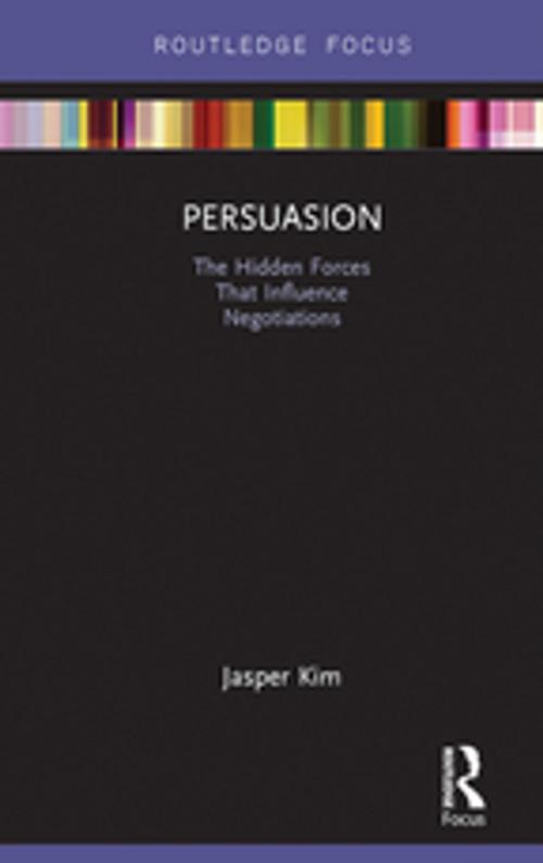 Cover of the book Persuasion by Jasper Kim, Taylor and Francis