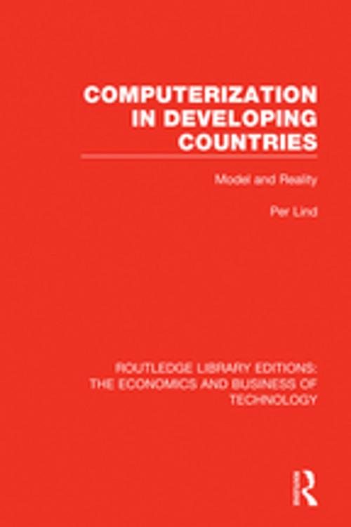 Cover of the book Computerization in Developing Countries by Per Lind, Taylor and Francis