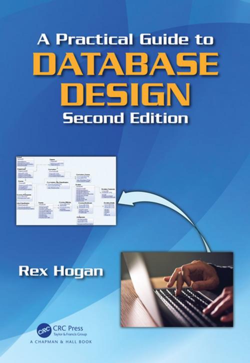 Cover of the book A Practical Guide to Database Design by Rex Hogan, CRC Press