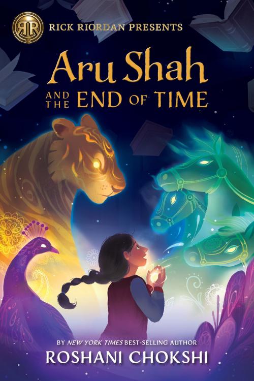 Cover of the book Aru Shah and the End of Time by Roshani Chokshi, Disney Book Group