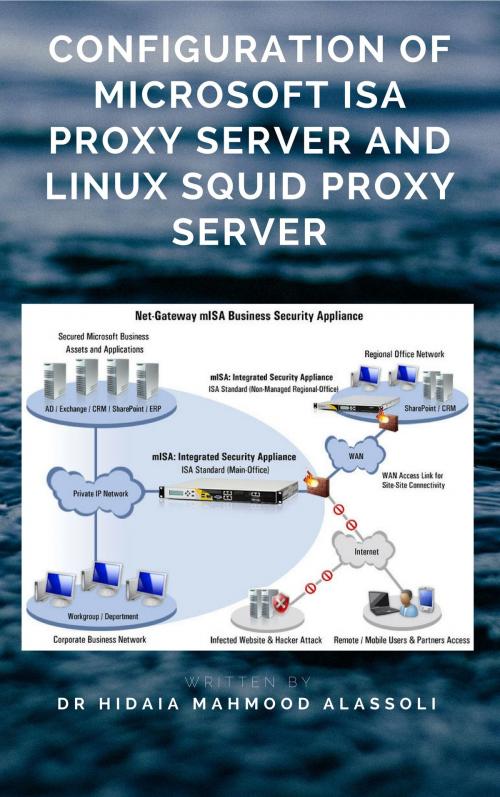 Cover of the book Configuration of Microsoft ISA Proxy Server and Linux Squid Proxy Server by Dr. Hidaia Alassouli, Dr. Hidaia Alassouli