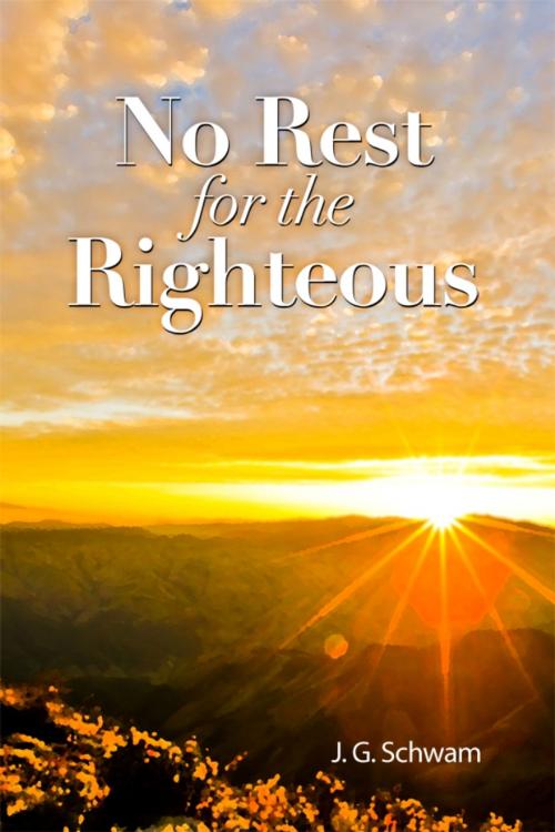 Cover of the book No Rest for the Righteous by J. G. Schwam, Dorrance Publishing