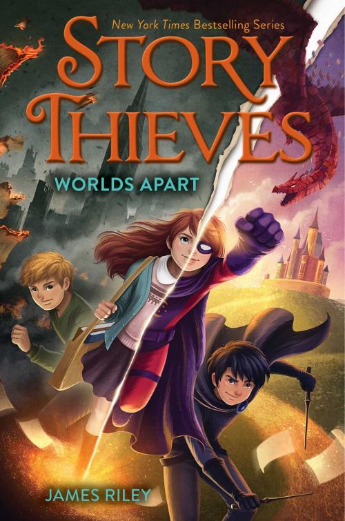 Cover of the book Worlds Apart by James Riley, Aladdin