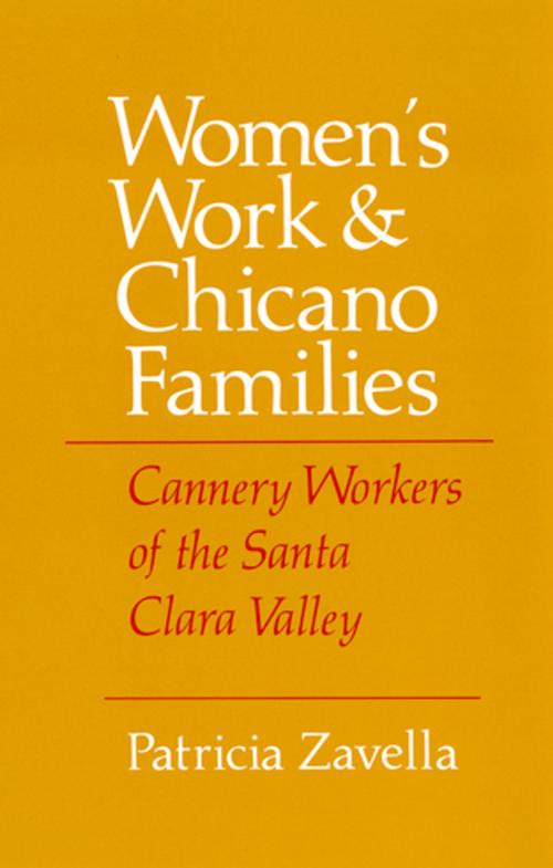 Cover of the book Women's Work and Chicano Families by Patricia Zavella, Cornell University Press