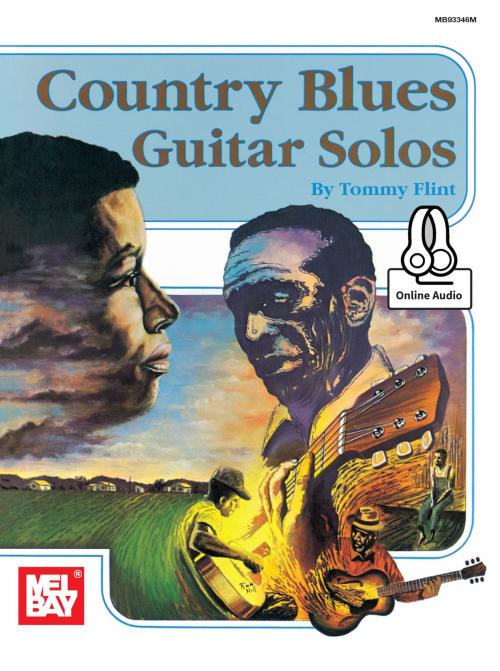 Cover of the book Country Blues Guitar Solos by Tommy Flint, Mel Bay Publications, Inc.