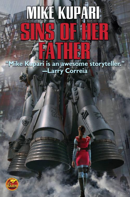 Cover of the book Sins of Her Father by Mike Kupari, Baen Books