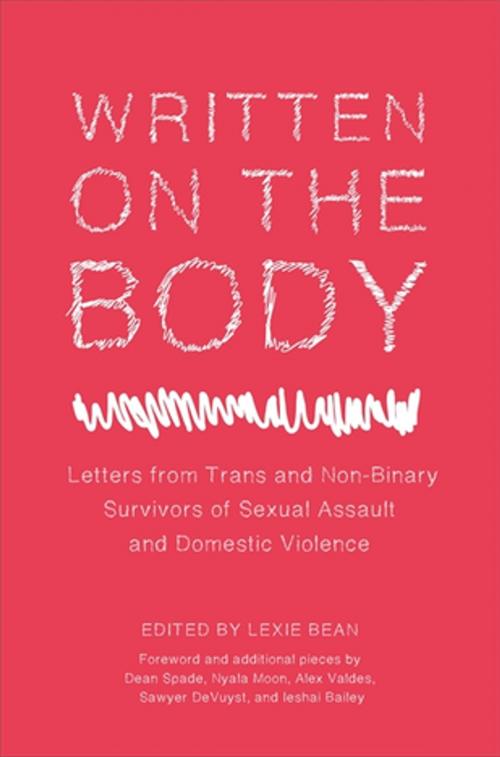 Cover of the book Written on the Body by Dean Spade, Nyala Moon, Alex Valdes, Sawyer DeVuyst, Ieshai Bailey, Jessica Kingsley Publishers