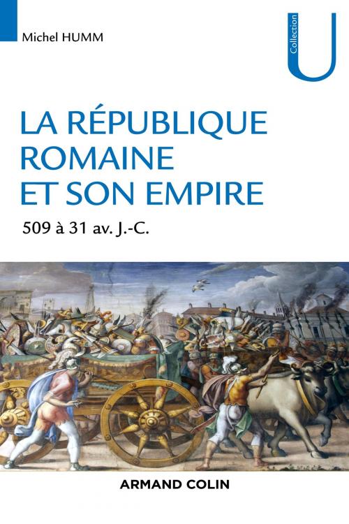 Cover of the book La République romaine et son empire by Michel Humm, Armand Colin