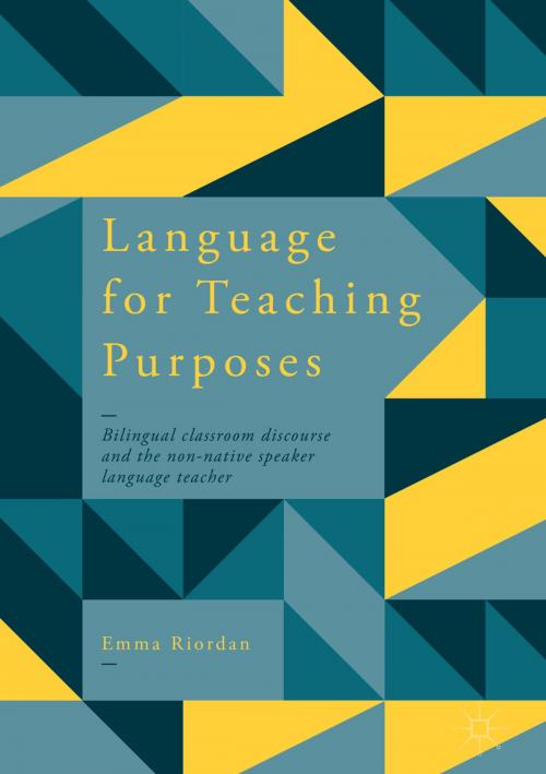 Cover of the book Language for Teaching Purposes by Emma Riordan, Springer International Publishing