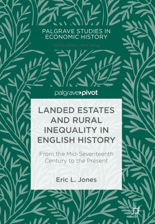 Cover of the book Landed Estates and Rural Inequality in English History by Eric L.  Jones, Springer International Publishing