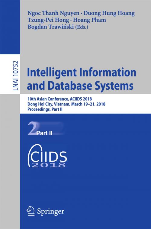 Cover of the book Intelligent Information and Database Systems by , Springer International Publishing