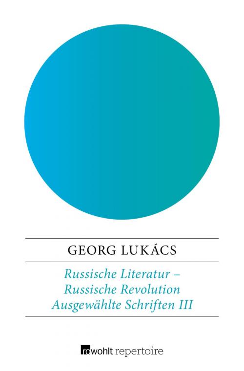 Cover of the book Russische Literatur – Russische Revolution by Georg Lukács, Rowohlt Repertoire