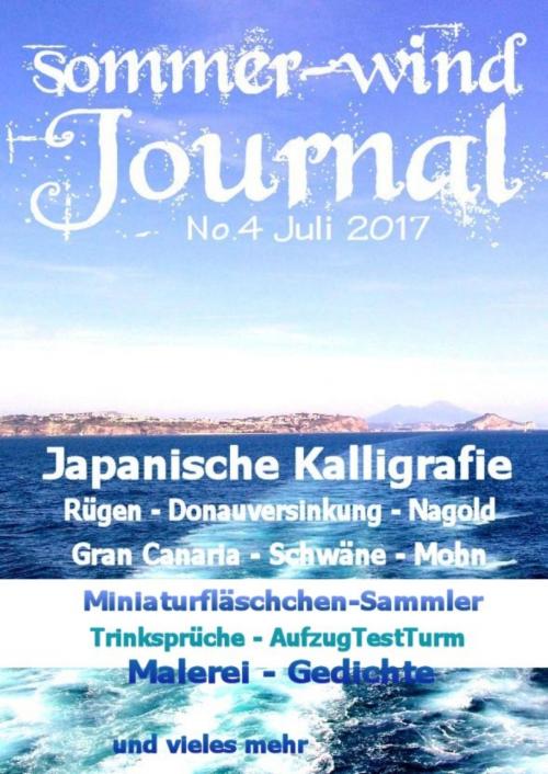 Cover of the book sommer-wind-Journal Juli 2017 by Angela Körner-Armbruster, BookRix