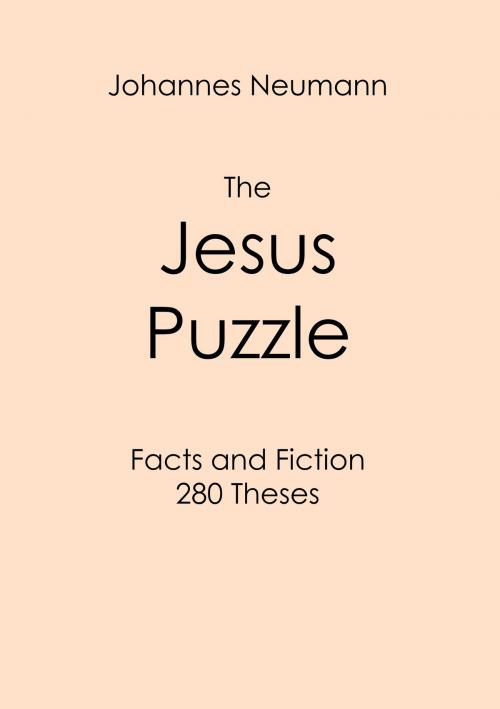 Cover of the book The Jesus Puzzle by Johannes Neumann, Books on Demand