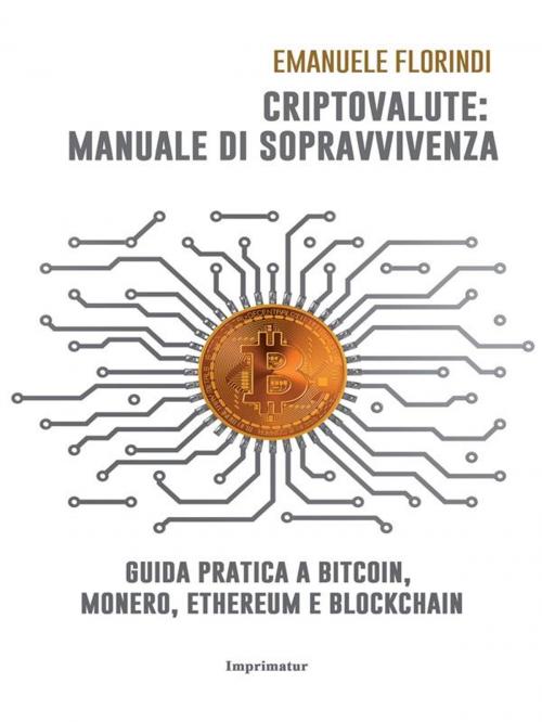 Cover of the book Criptovalute: manuale di sopravvivenza by Emanuele Florindi, Imprimatur