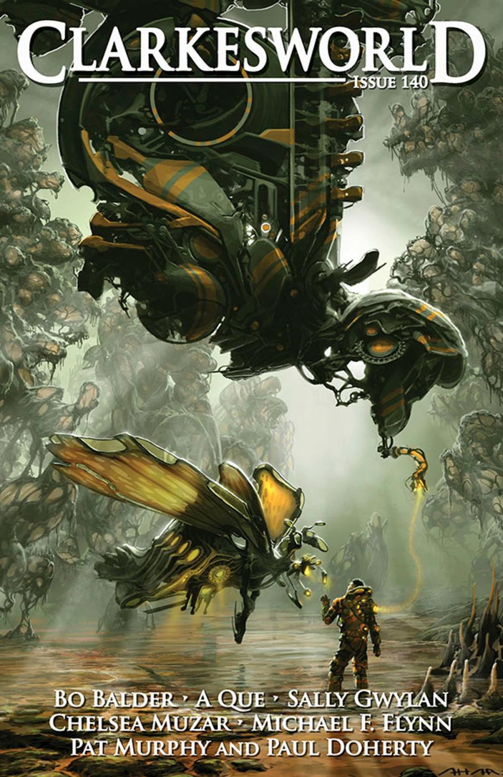 Big bigCover of Clarkesworld Magazine Issue 140