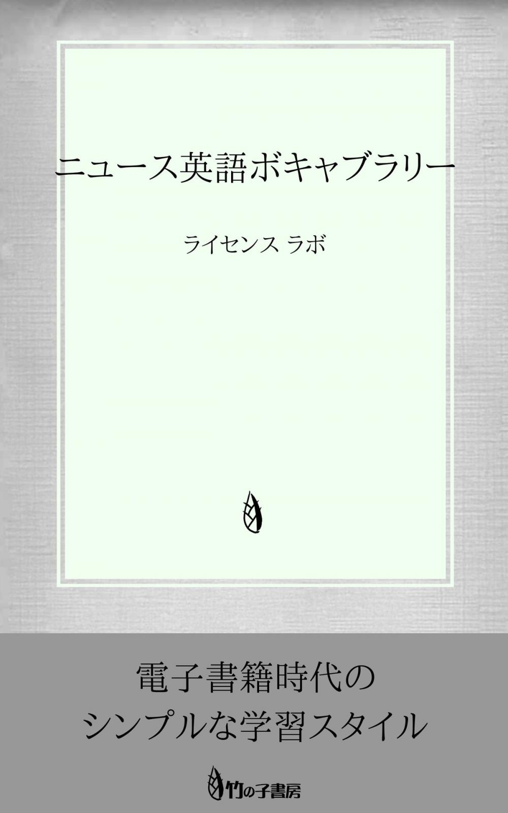 Big bigCover of ニュース英語ボキャブラリー