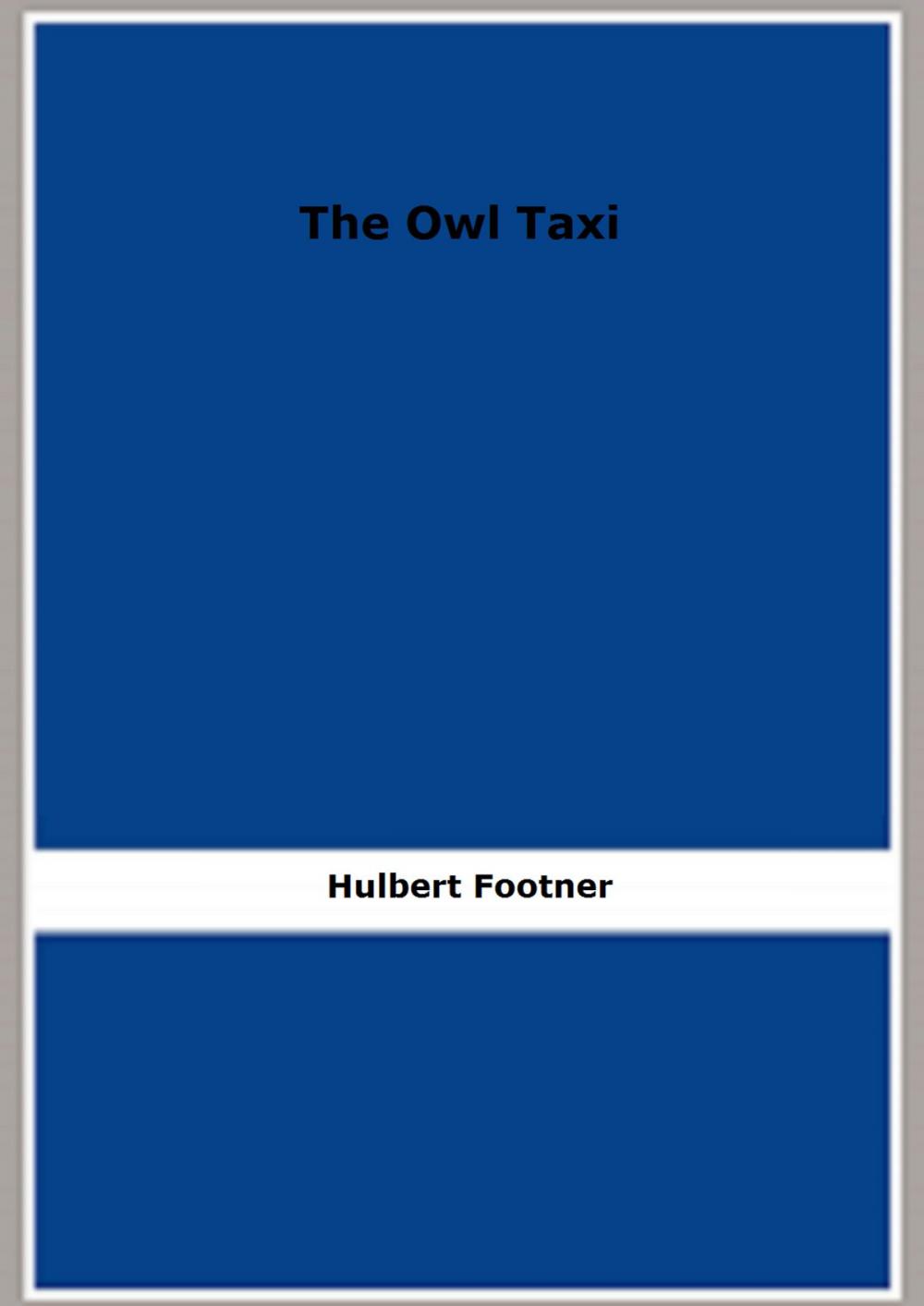 Big bigCover of The Owl Taxi