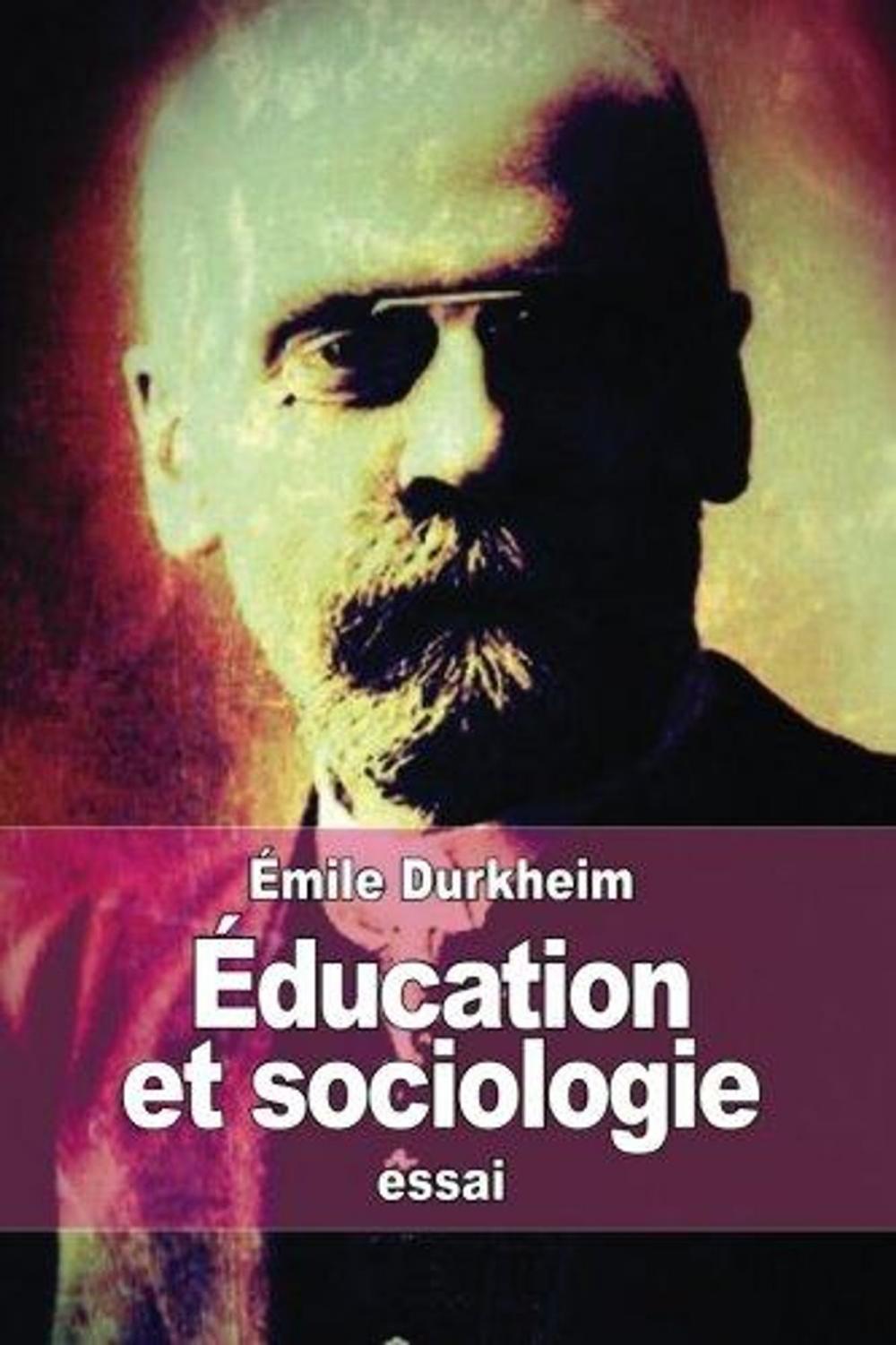 Big bigCover of ÉDUCATION ET SOCIOLOGIE