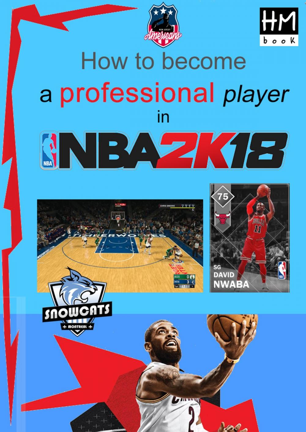 Big bigCover of How to become a professional player in NBA 2K18