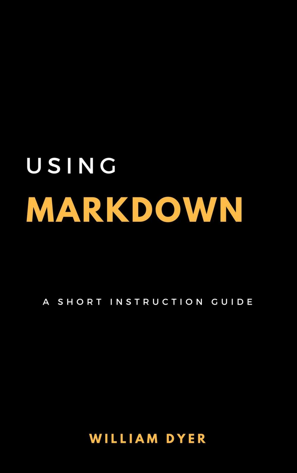 Big bigCover of Using Markdown