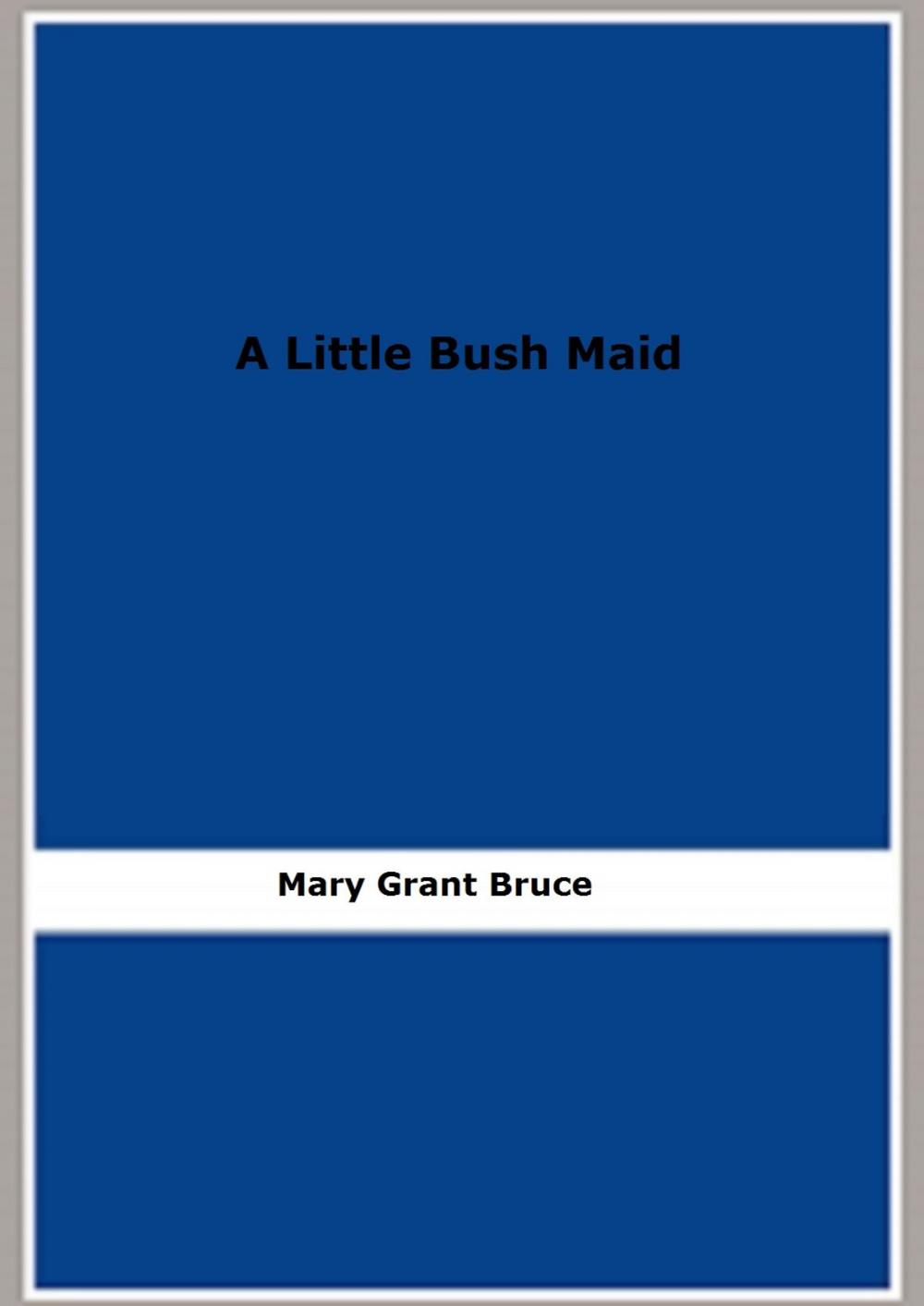 Big bigCover of A Little Bush Maid