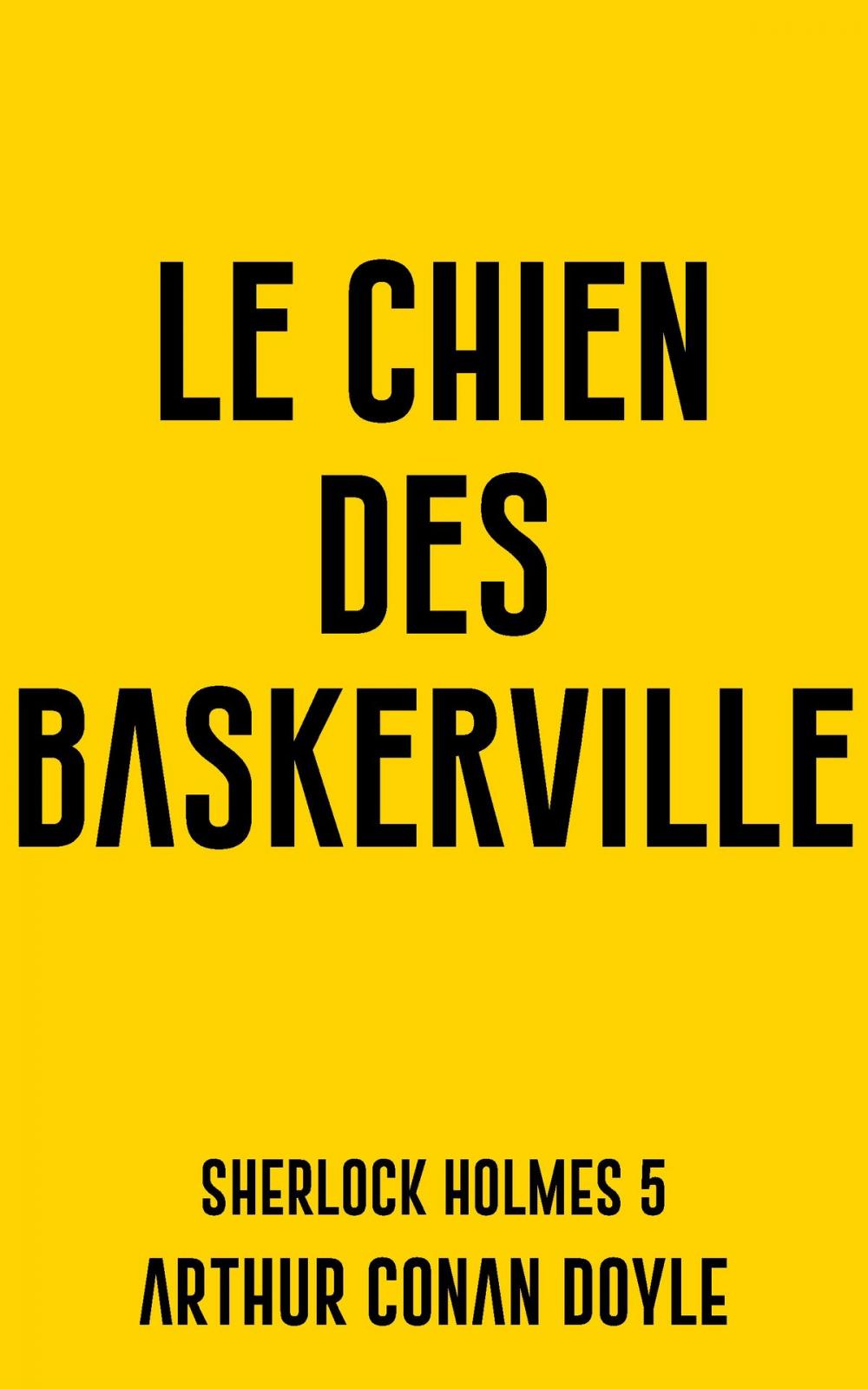 Big bigCover of Le chien des Baskerville