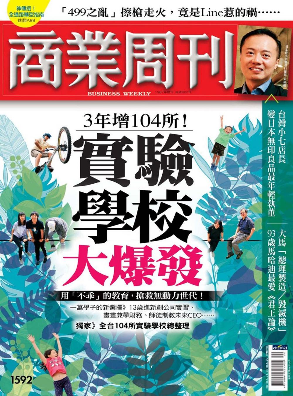 Big bigCover of 商業周刊 第1592期 實驗學校大爆發