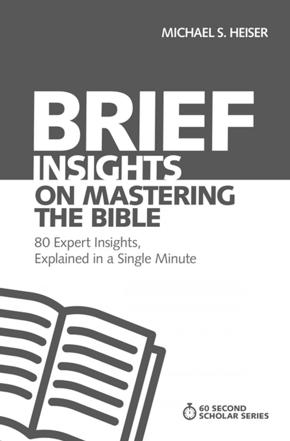 Big bigCover of Brief Insights on Mastering the Bible