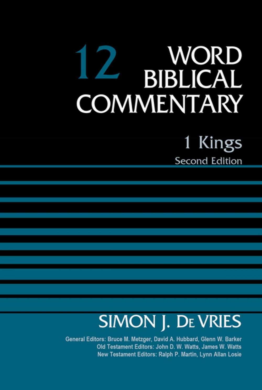 Big bigCover of 1 Kings, Volume 12