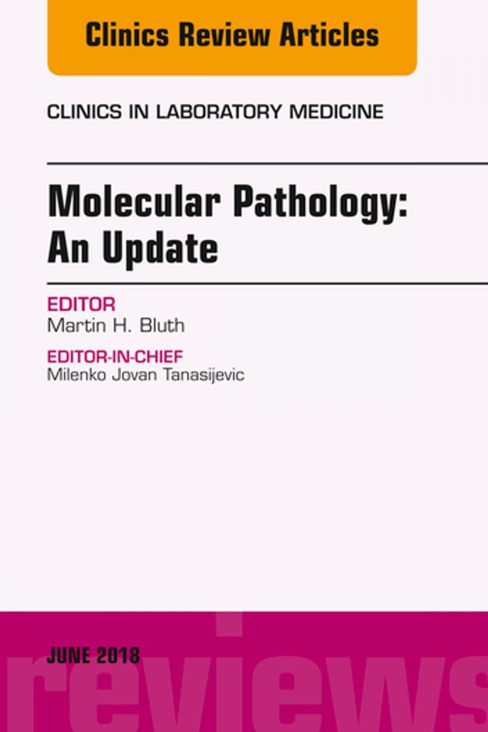 Big bigCover of Molecular Pathology: An Update, An Issue of the Clinics in Laboratory Medicine, Ebook