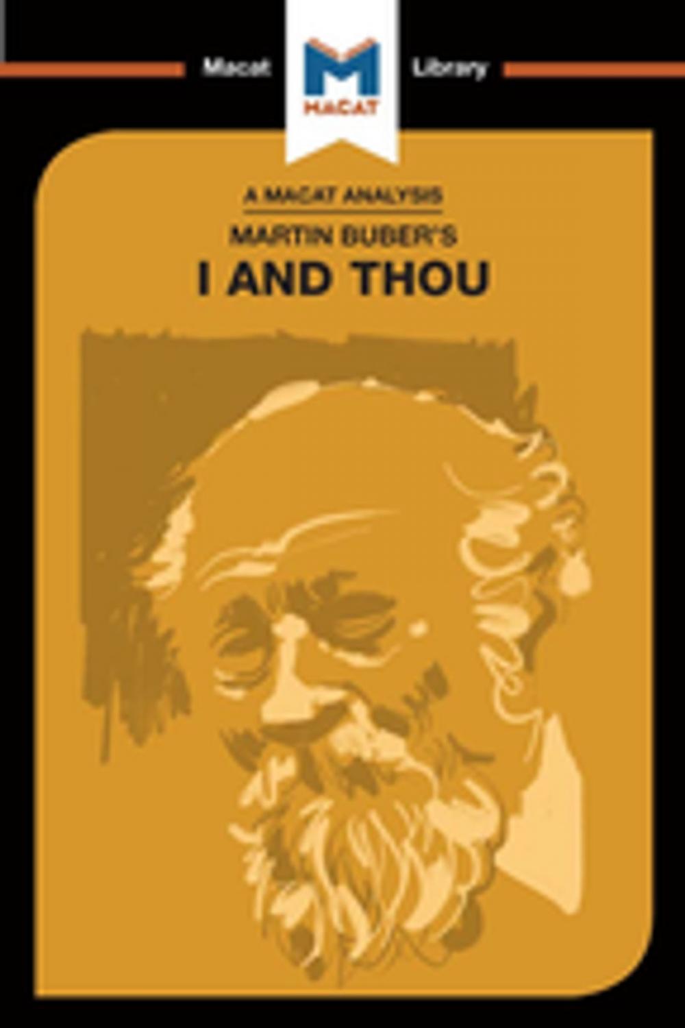 Big bigCover of Martin Buber's I and Thou