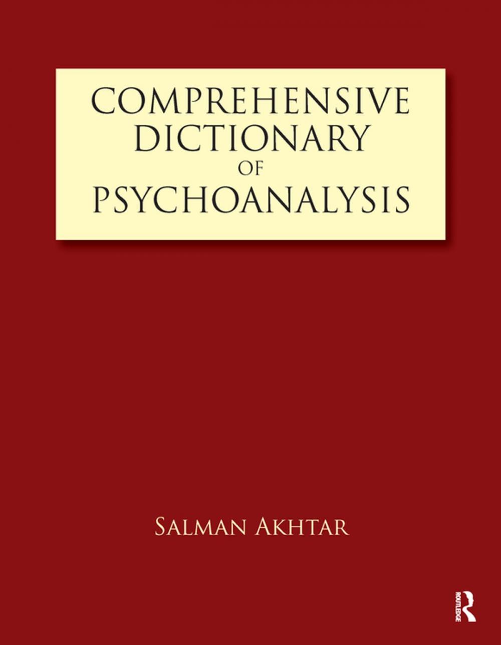 Big bigCover of Comprehensive Dictionary of Psychoanalysis