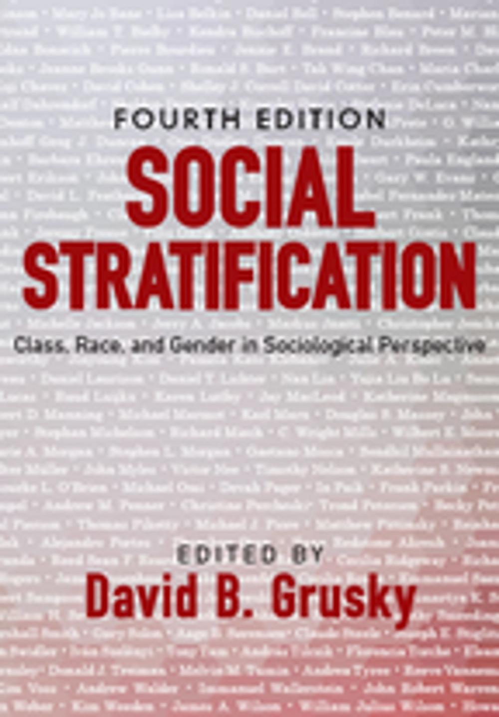 Big bigCover of Social Stratification