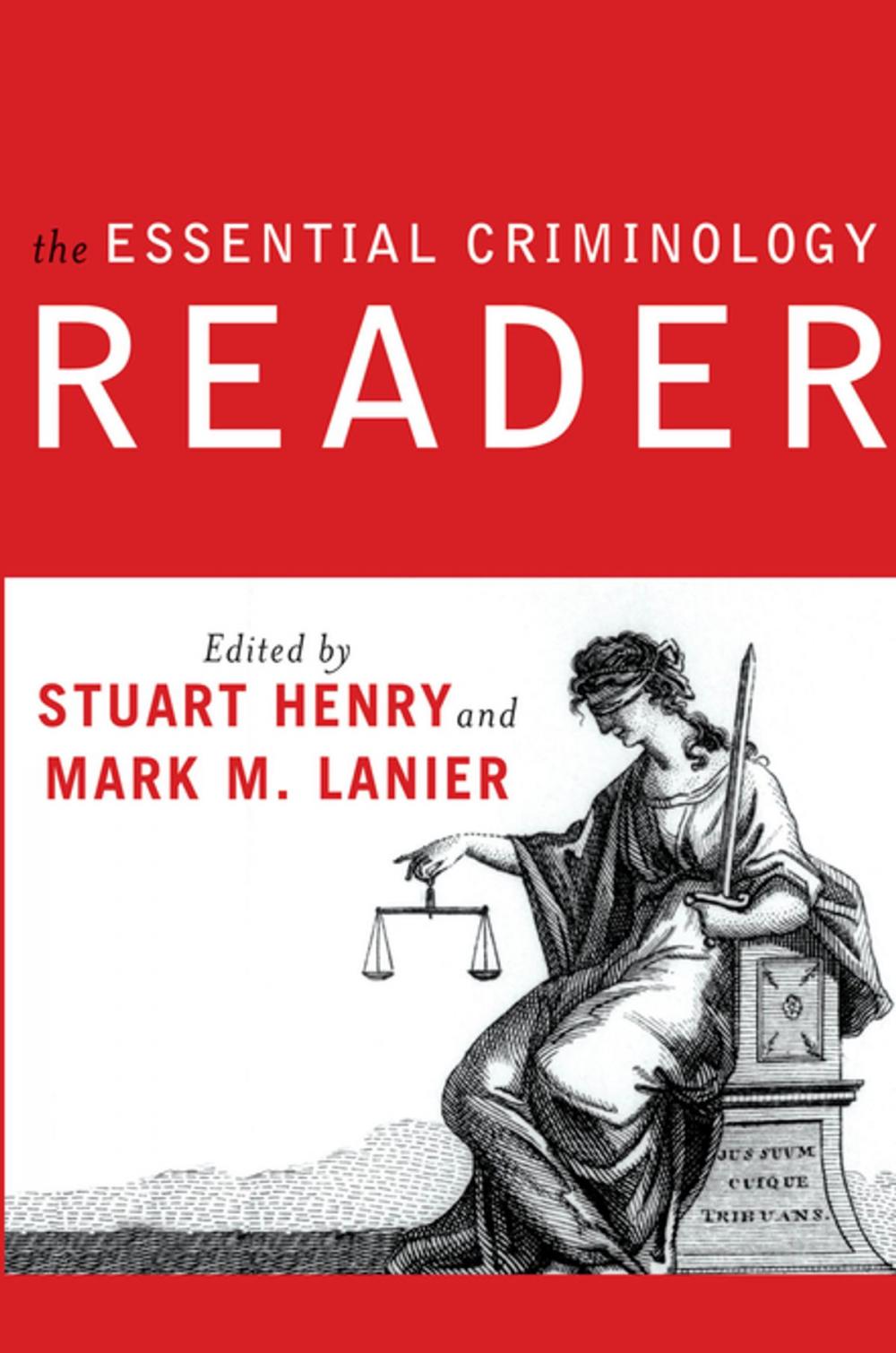 Big bigCover of The Essential Criminology Reader