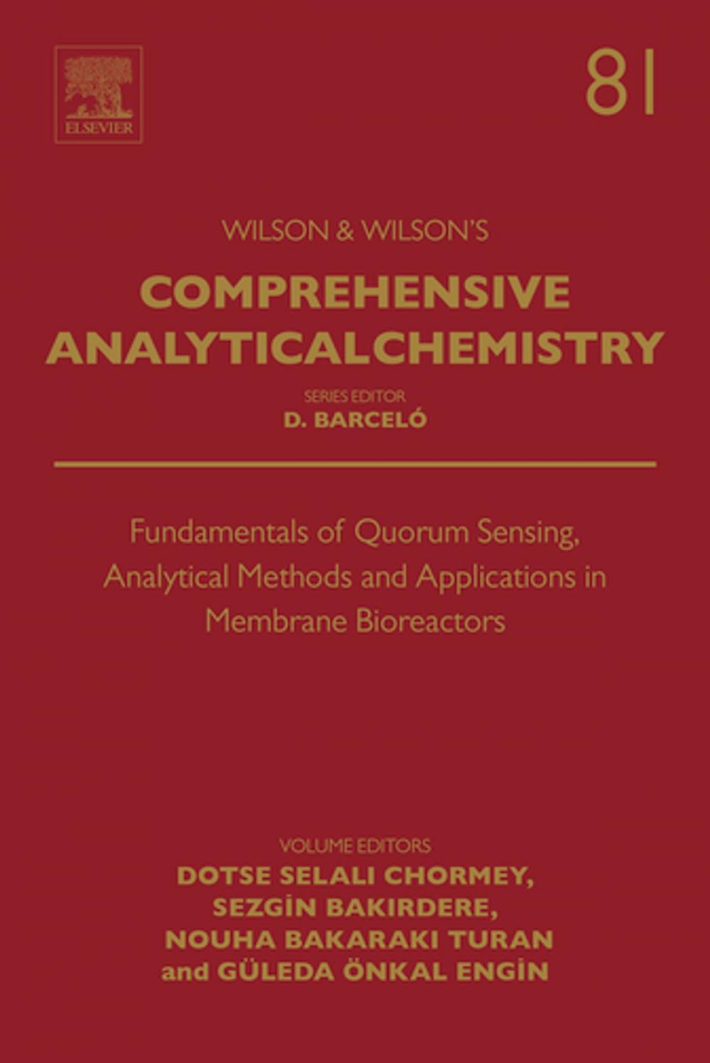 Big bigCover of Fundamentals of Quorum Sensing, Analytical Methods and Applications in Membrane Bioreactors