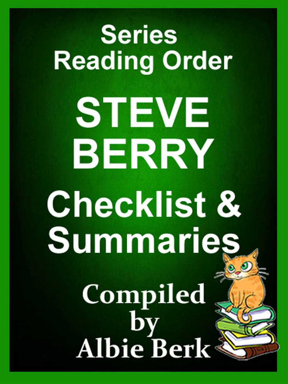 Big bigCover of Steve Berry: Series Reading Order - with Summaries & Checklist