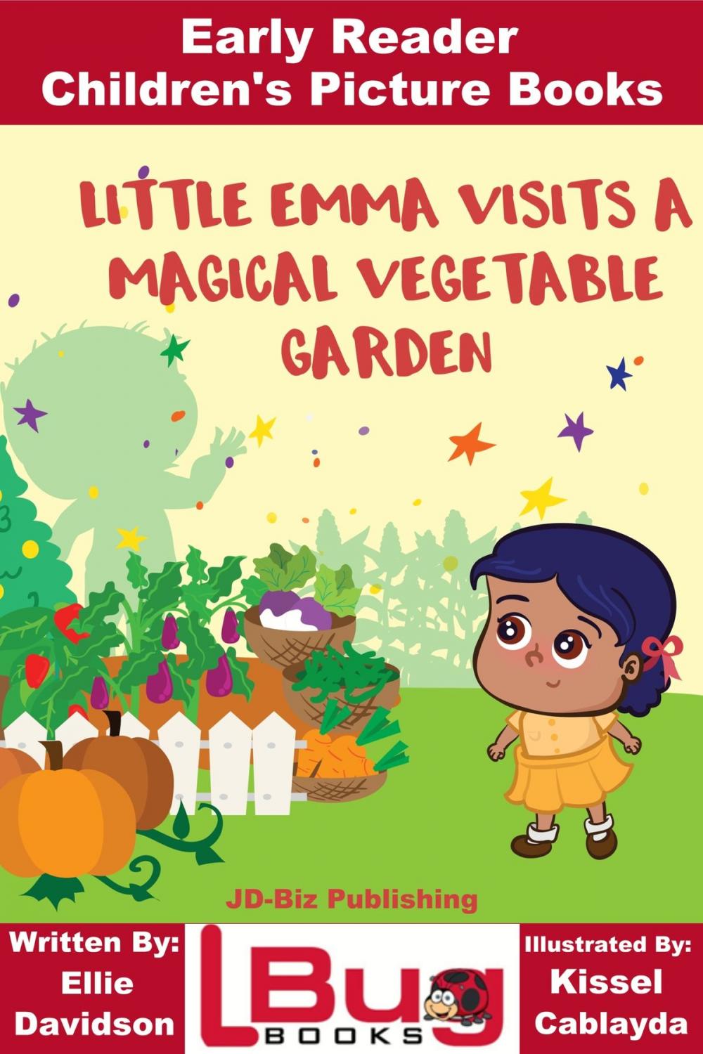 Big bigCover of Little Emma Visits a Magical Vegetable Garden: Early Reader - Children's Picture Books