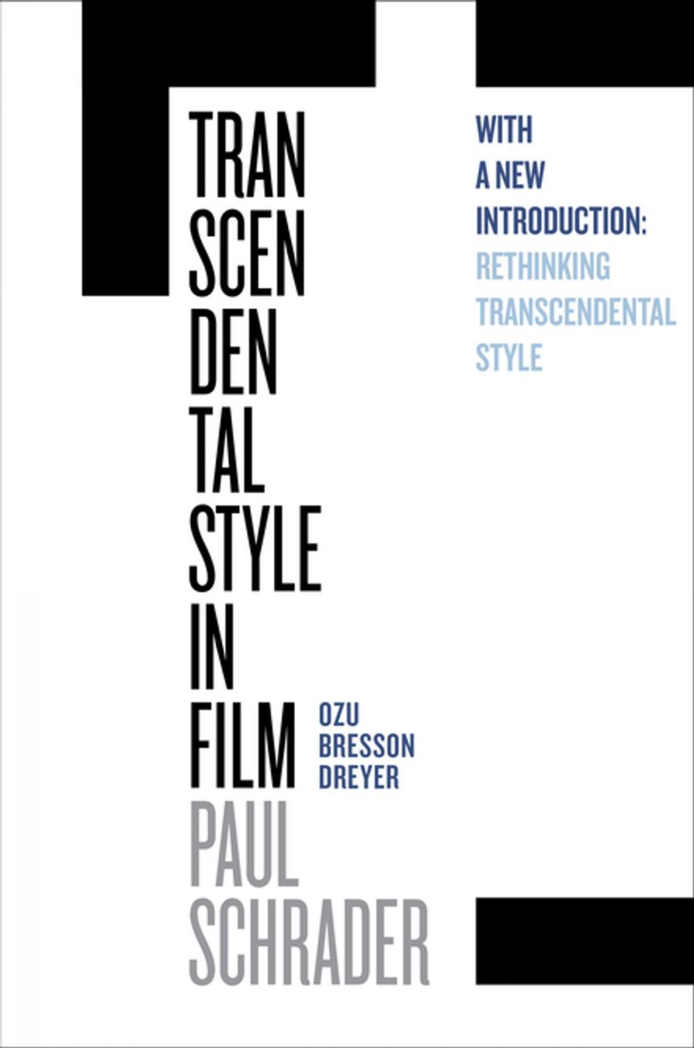 Big bigCover of Transcendental Style in Film