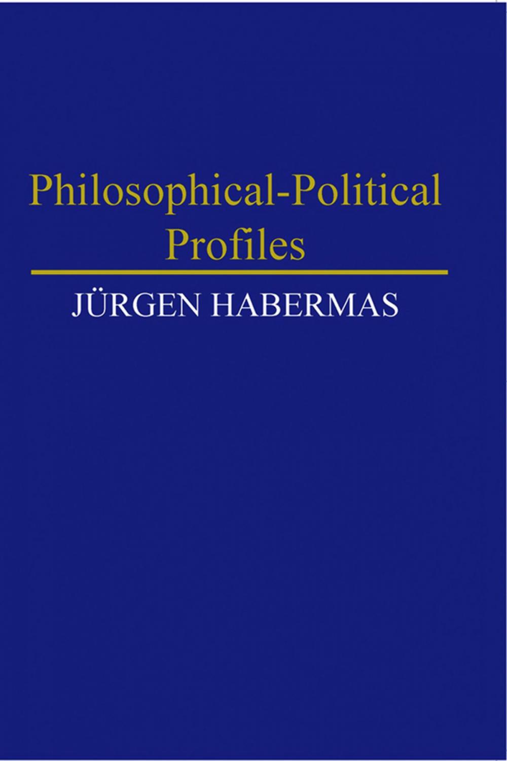 Big bigCover of Philosophical-Political Profiles