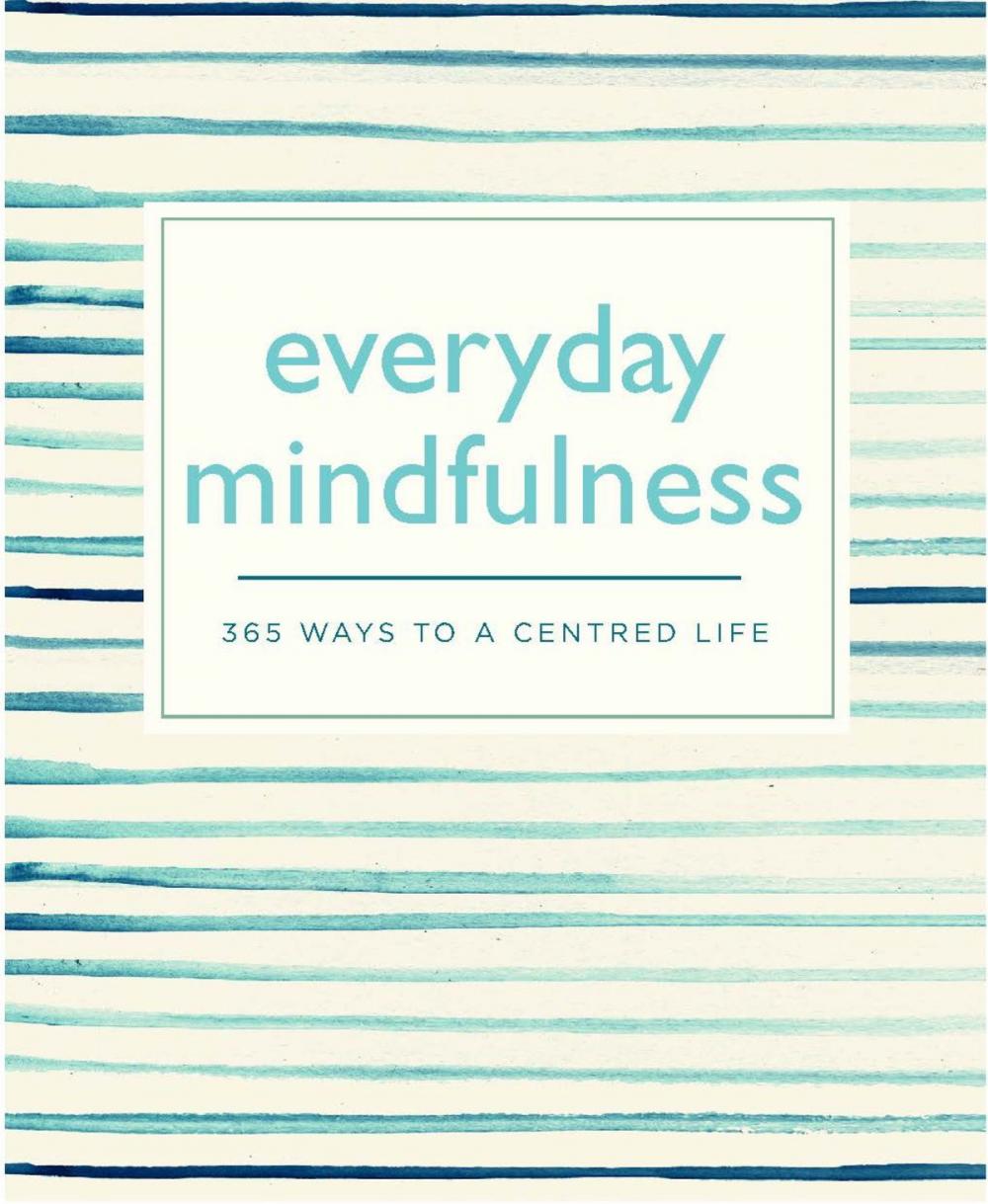 Big bigCover of Everyday Mindfulness