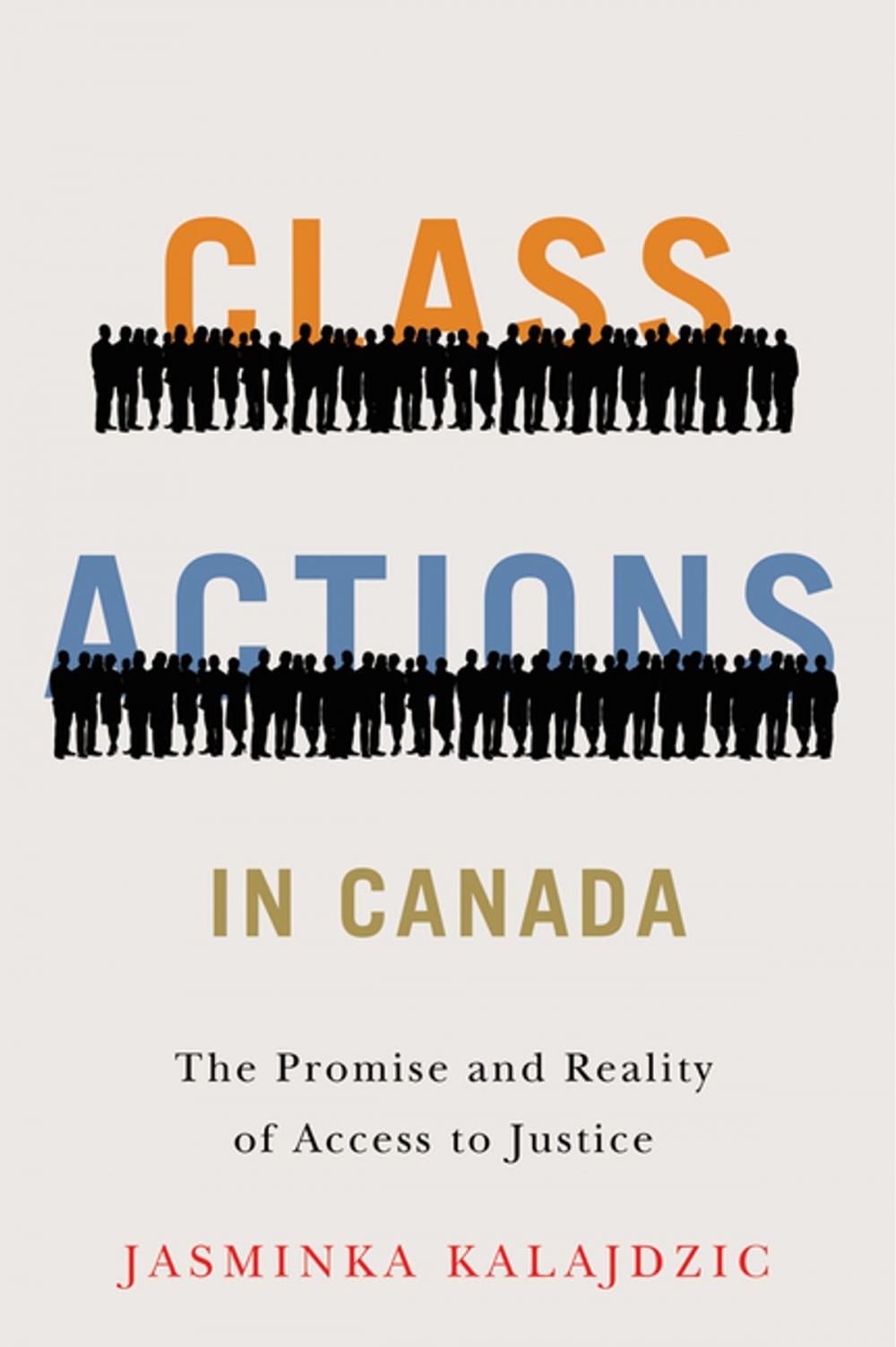 Big bigCover of Class Actions in Canada