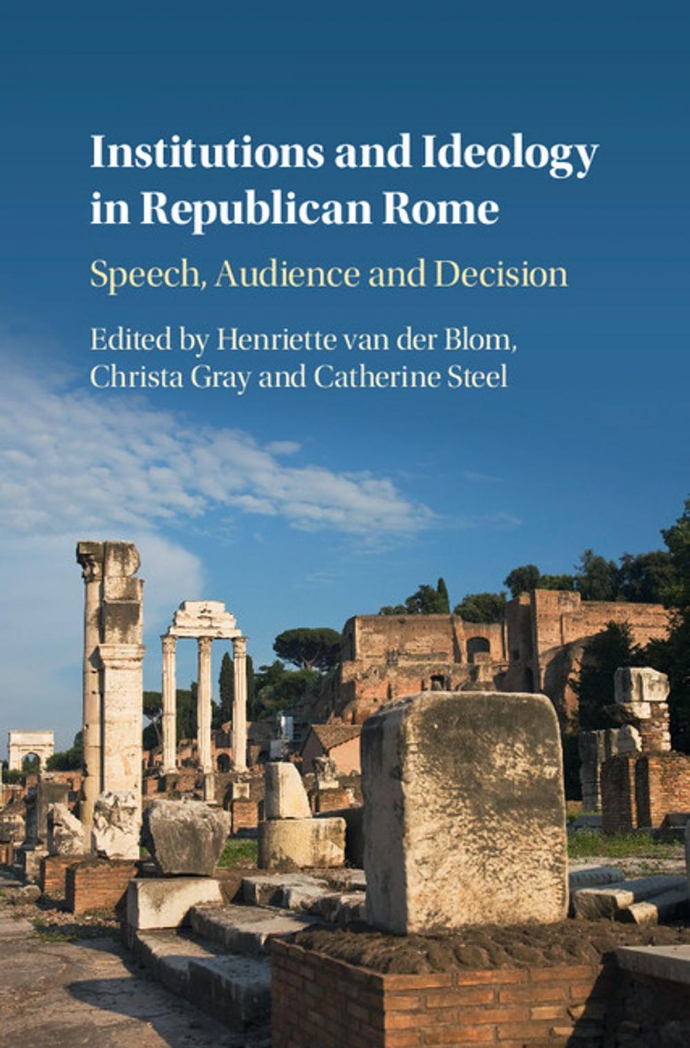 Big bigCover of Institutions and Ideology in Republican Rome