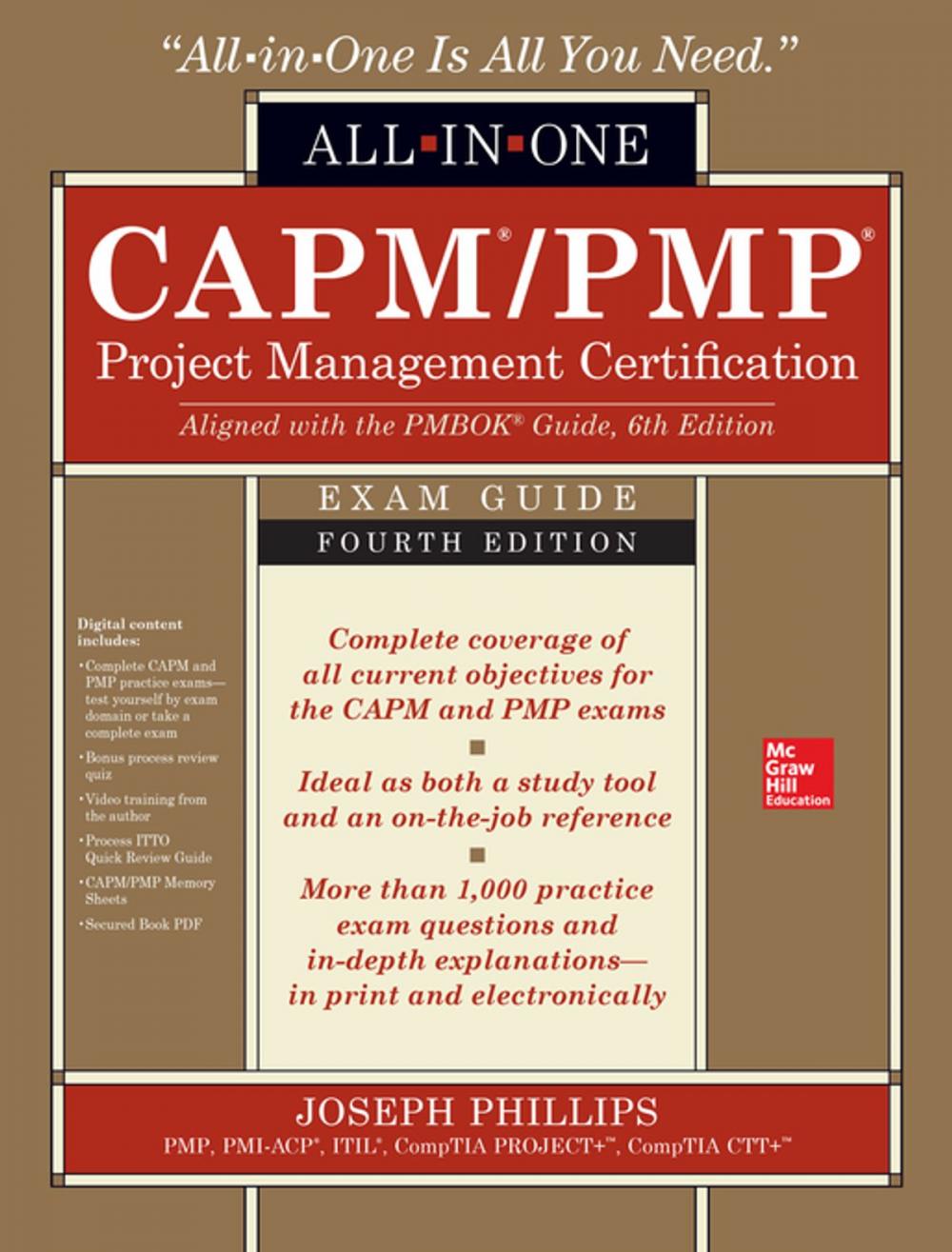 Big bigCover of CAPM/PMP Project Management Certification All-In-One Exam Guide, Fourth Edition