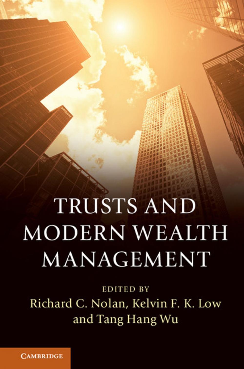 Big bigCover of Trusts and Modern Wealth Management