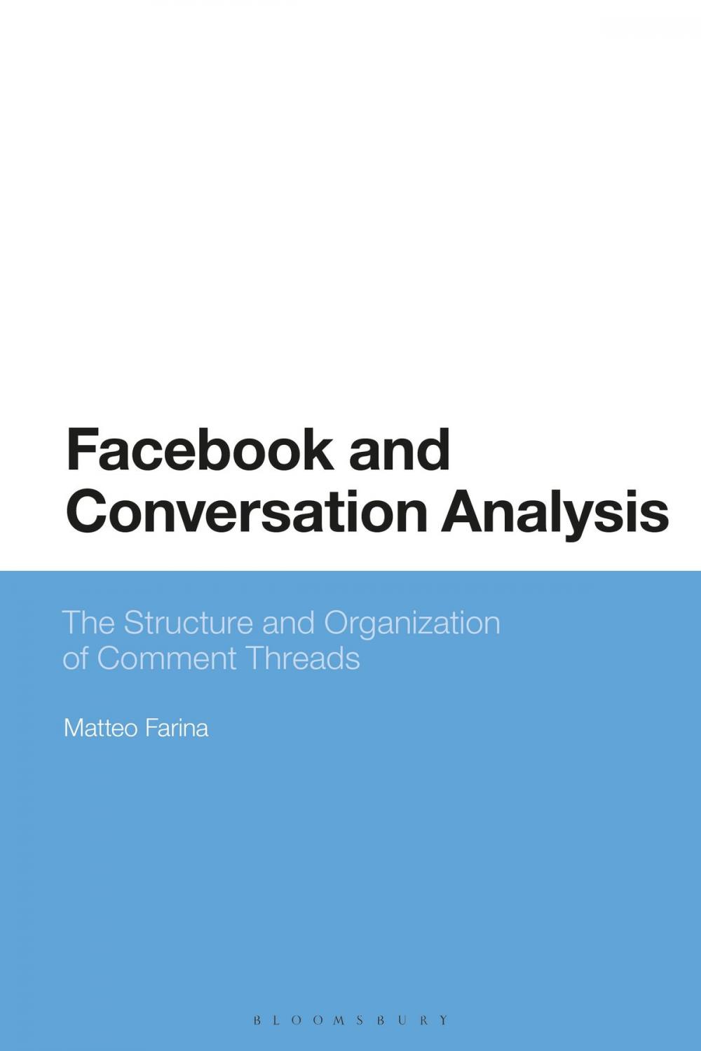 Big bigCover of Facebook and Conversation Analysis