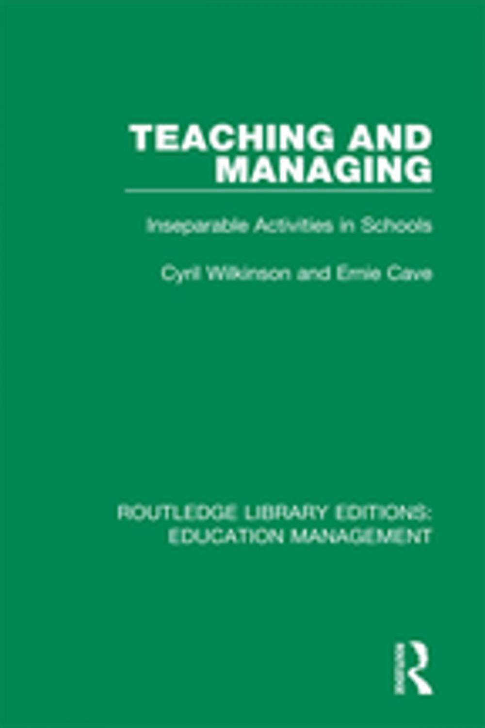 Big bigCover of Teaching and Managing