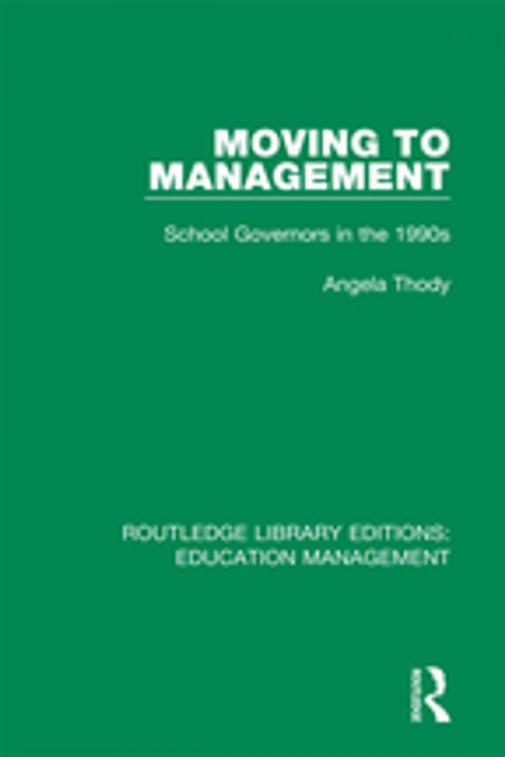 Big bigCover of Moving to Management